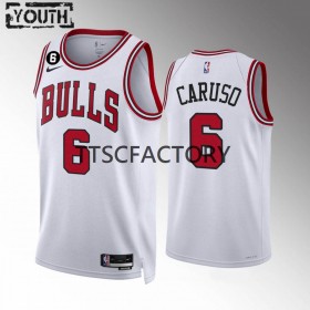 Dres Chicago Bulls Alex Caruso 6 Nike 2022-23 Association Edition Bijela Swingman - Dječji